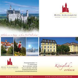 Flyer zum Download mit Infos und Bildern zum Hotel Schlosskrone