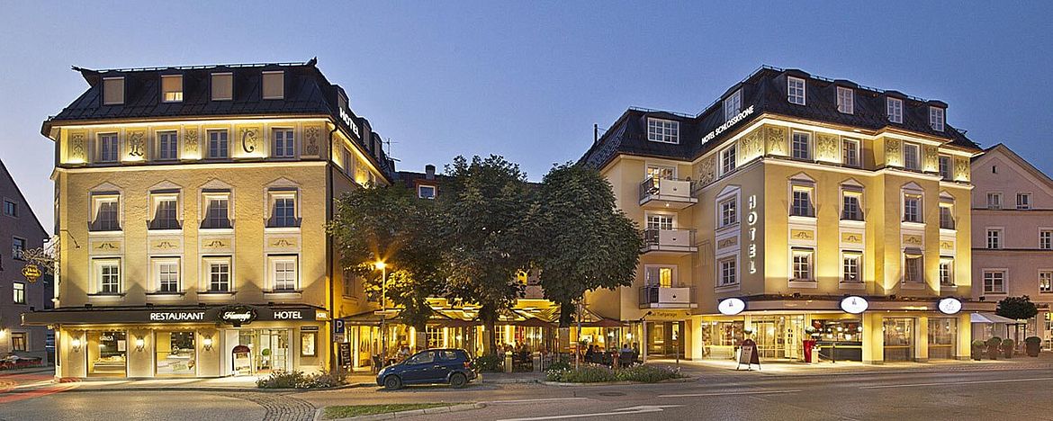 Hotel Schlosskrone vicino al Castello di Neuschwanstein e al Castello di Hohenschwangau